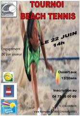 Tournoi de Beach Tennis