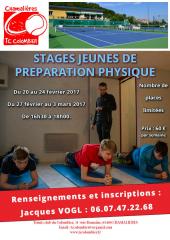 Stages jeunes de préparation physique